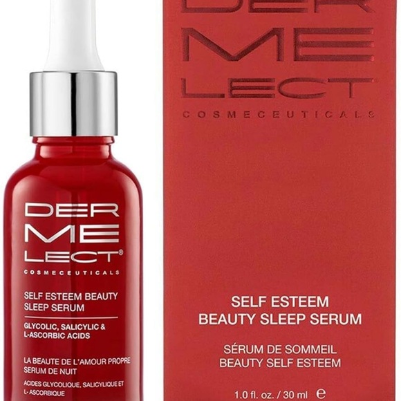 Dermelect Self-Esteem Beauty Sleep Serum for Face - Glycolic Acid, Salicylic - Picture 1 of 8